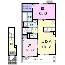 サクラーレ　Ａの物件間取画像